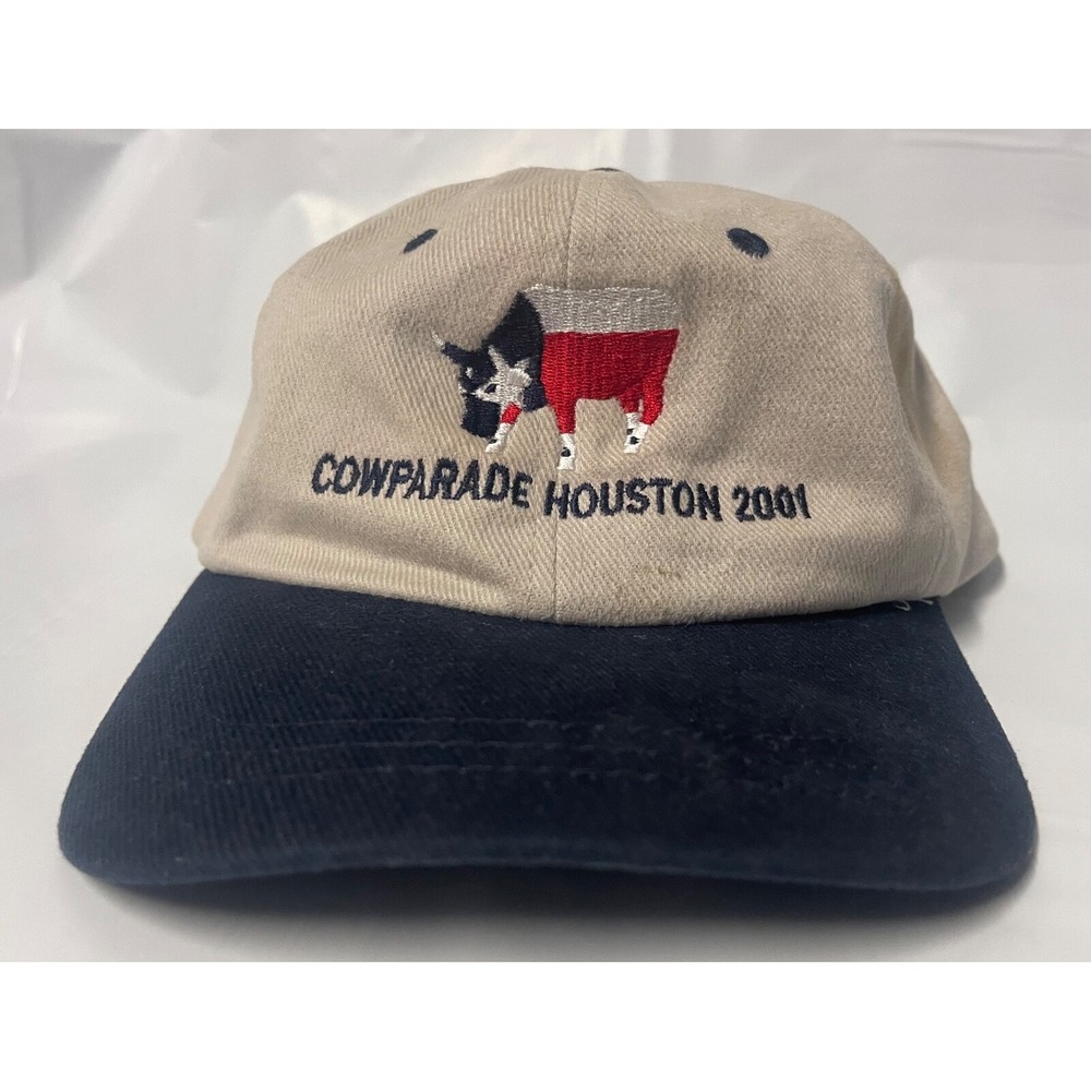 COWPARADE HOUSTON 2001 BASEBALL CAP‎ VINTAGE HAT